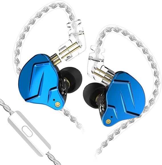 KZ ZSN Pro X in Ear Monitor Earphone 1BA 1DD Wired Earphone HiFi Sport Gaming Earbuds Headphones Compatibility for Phone Computer Tablet