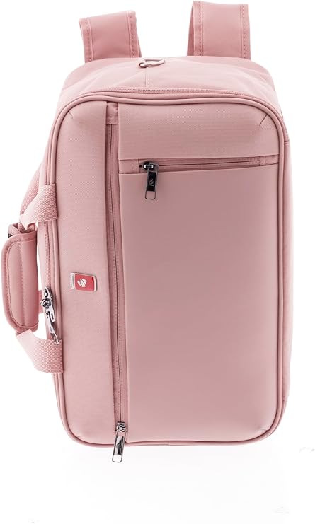 GLADIATOR Arctic Soft Collection 3-Way Travel Bag (Warm Pink). Imported from Spain.