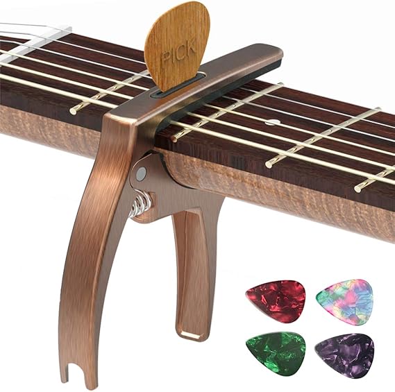 Guitar Capo 3in1 Metal Capo for Acoustic&Electric Guitar Accessories