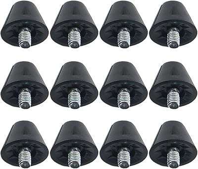 12Pcs Nylon Football Shoe Studs Replacement Soccer Cleats Football Boot Spikes for Soccer Shoes