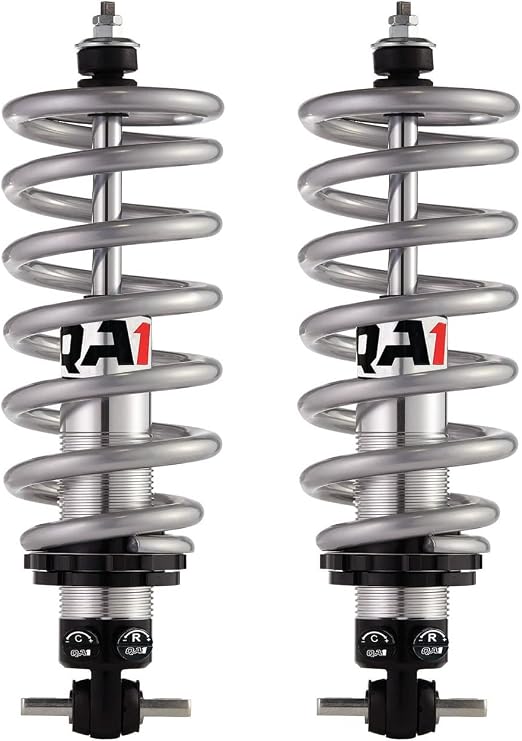 QA1 Coil-Over Shock Kit, Pro-Coil, Twintube, Double Adjustable, 350 lb/in Spring Rate, Front, Various GM Applications, Pair