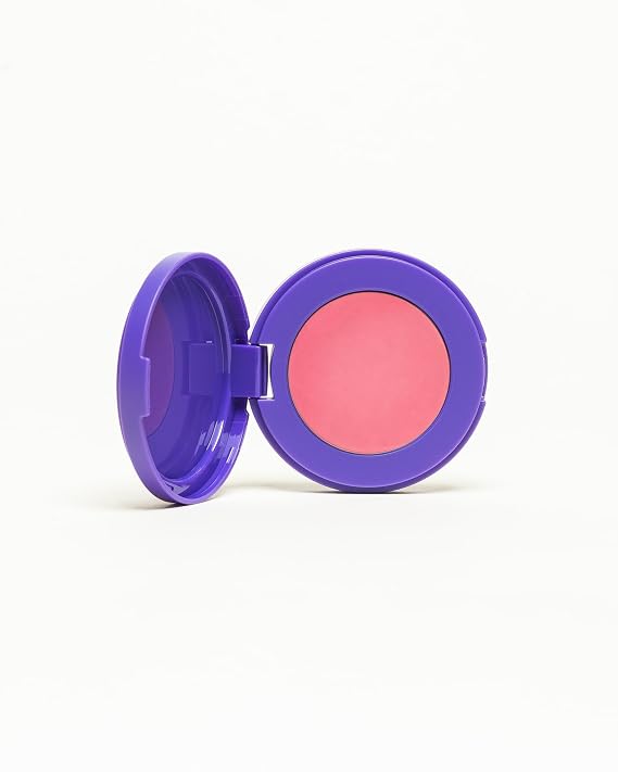Cheekbone Courage Cream Lip & Cheek, Juneberry, Multi-Use Cream Color for Lips and Cheeks, Buildable, Pigmented Formula with Jojoba Oil, Recyclable Packaging, Vegan & Cruelty Free, 0.14 oz.