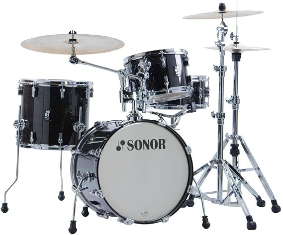 Sonor AQ2 Bop Maple 4-Piece Drum Shell Pack (Transparent Black)