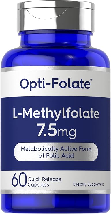 Carlyle L Methylfolate 7.5 mg | 60 Capsules | Optimized and Activated