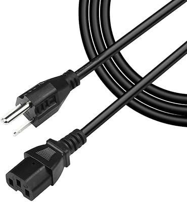Marg AC in Power Cord Outlet Socket Cable Plug Lead for EtherWAN Systems ET EX17016 Web-Smart Ethernet Switch