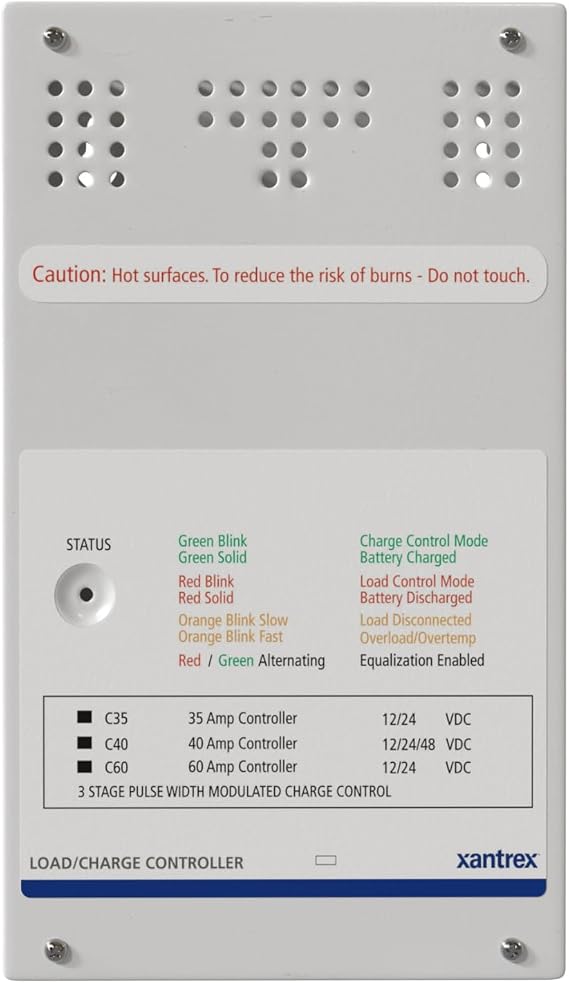 Xantrex / Schneider Electric C35 PWM Type Charge Controller 35 Amp