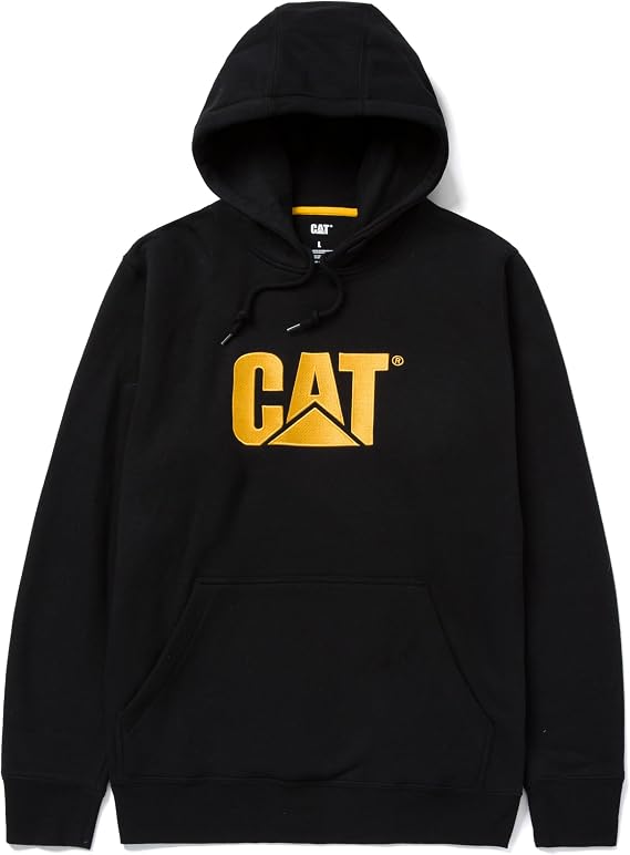 Caterpillar Men's Caterpillar Trademark Hooded Sweatshirt Sweatshirt (pack of 1)