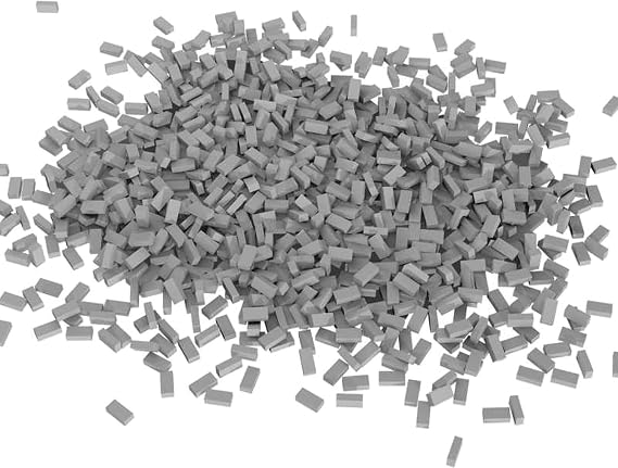 Green Stuff World for Models & Miniatures Model Bricks - Grey 9203