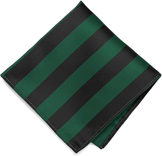 tiemart Striped Pocket Square