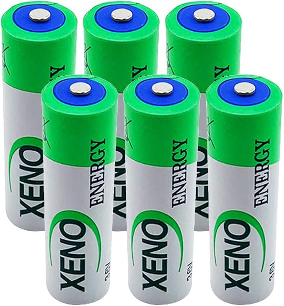 (6Pcs) XL-060F AA 2400mAh AA 3.6V PLC Lithium Battery for Xeno Energy