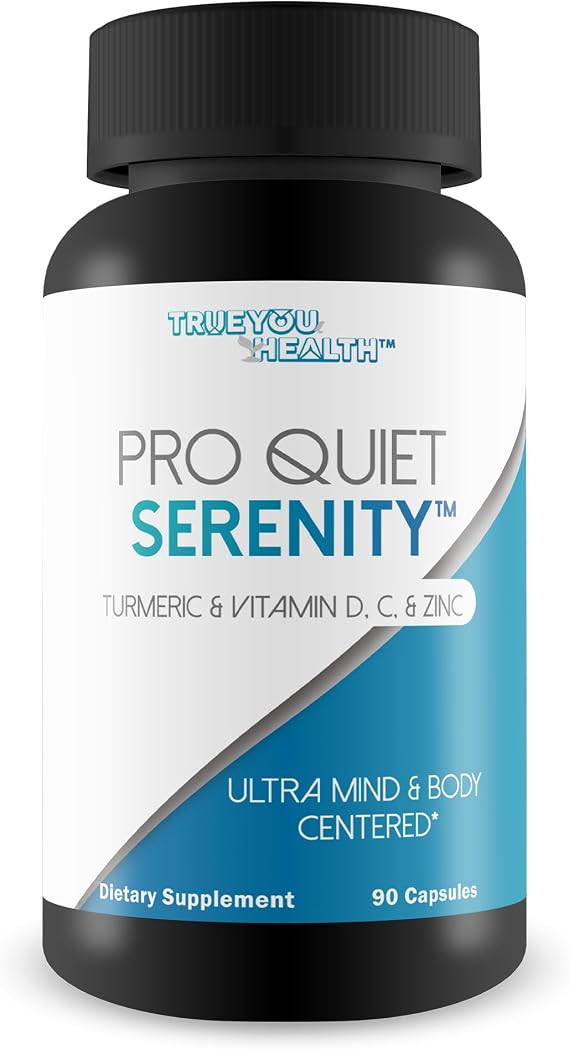 Pro Quiet Serenity - Mood Support Supplement - Natural Stress Relief Formula - Help Calm the Mind & Body - Promote Relaxation - Mood Balance Supplement for Men & Women