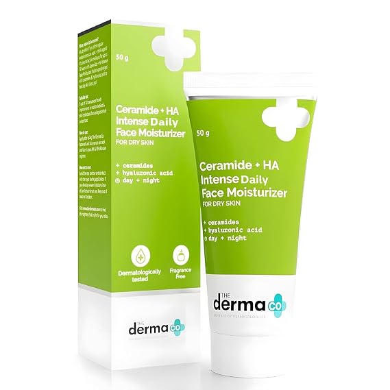 The Derma Co Ceramide + HA Face Moisturizer, 50g