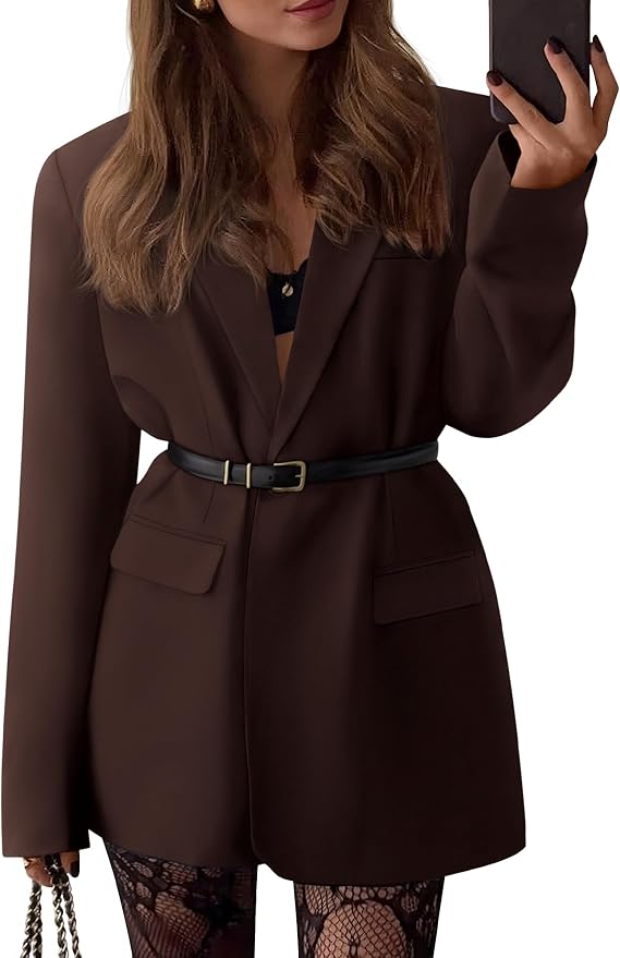 BTFBM Oversized Blazers for Women Business Casual