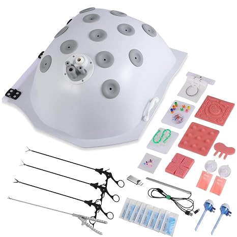 Laparoscopic Trainer Box Kit, Surgery Simulator for Basic Skills Training
