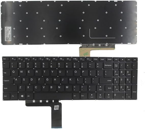 New Laptop Replacement Keyboard Fit Lenovo IdeaPad 310-15ABR 310-15IAP 310-15ISK 310-15IKB US Layout (No Switch Key)