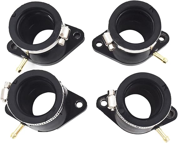 4 x Carburetor Intake Boot Joint Carb Replacement for Yamaha XJ650 XJ750 XJ650 4PCS