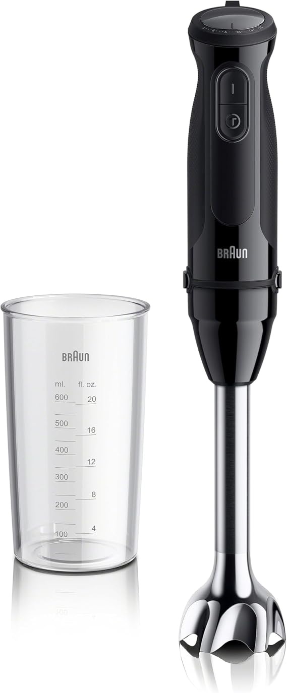 Braun MQ50001M Vario 21-Speed Hand Blender with TurboBoost, EasyClick, 500W