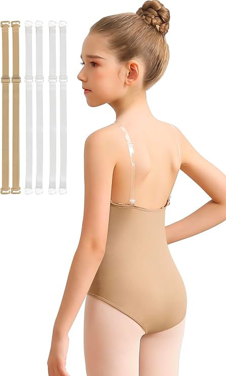 Nude Seamless Camisole Undergarment with Clear Straps