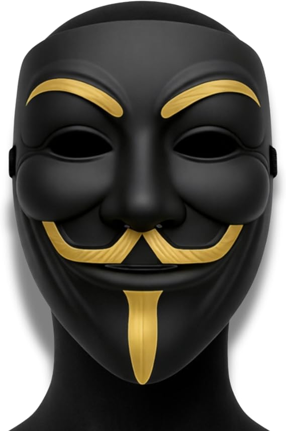 Hacker Style Mask for Cosplay & Costume Universal Fit