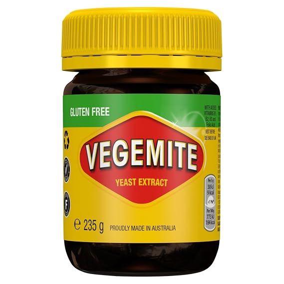 Vegemite Yeast Extract 235g Gluten Free Made in Australia