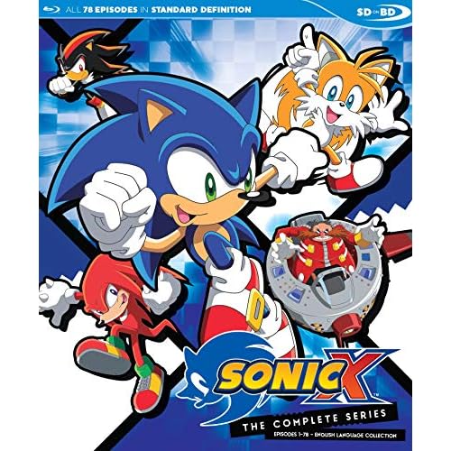 Sonic X Complete English Dubbed Series SDBD