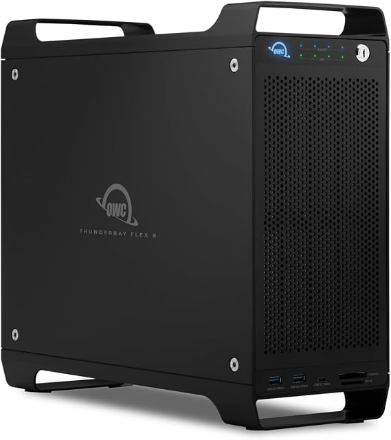 OWC ThunderBay Flex 8 0TB Storage/Dock/PCIe Expansion Enclosure
