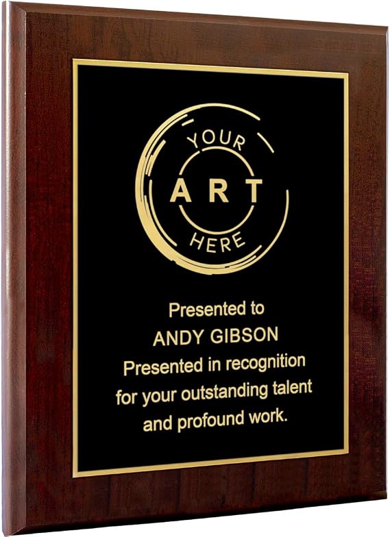 PlaqueMaker Award Plaques Personalized Engraved Customizable