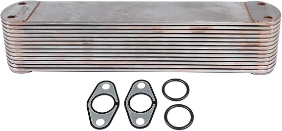 Oil Cooler Replacement for Cummins Engine 2008-2015 15L ISX QSX QSX15 ISX15