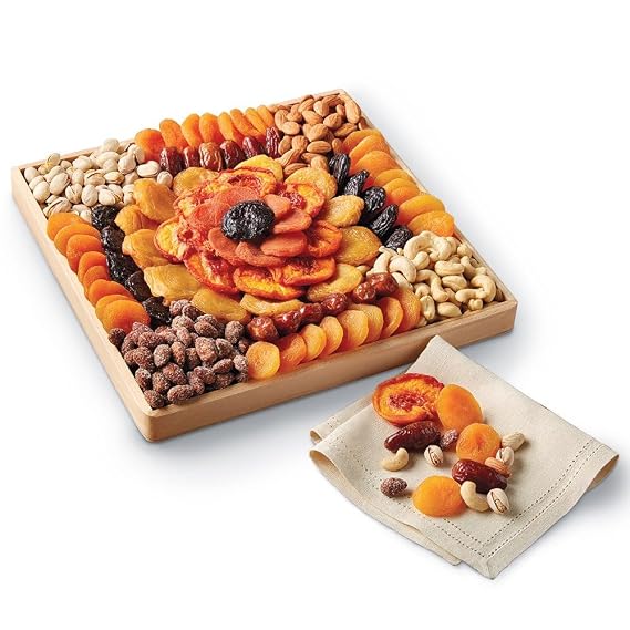 Harry & David Dried Fruit And Nut Tray, Healthy Snack Mix, Gift Basket