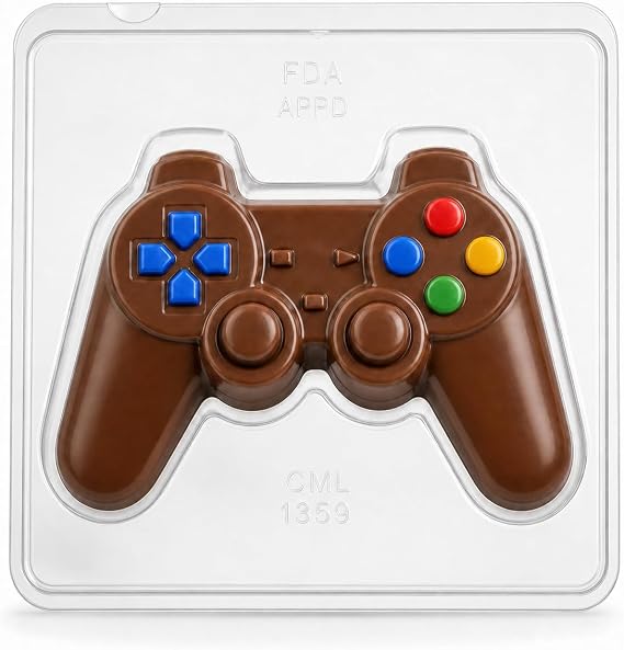 Video Game Controller Chocolate Candy Mold 1359