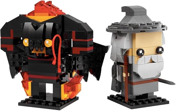 LEGO BrickHeadz Gandalf The Grey & Balrog (40631) The Lord of The Rings
