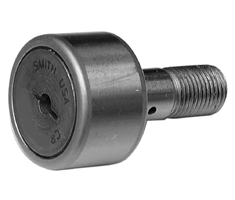 Smith Bearing CR-1 1/4-XC Cam Follower Needle Roller Bearing, Crowned-Regular Stud with Screwdriver Slot, Sealed, 1.250"