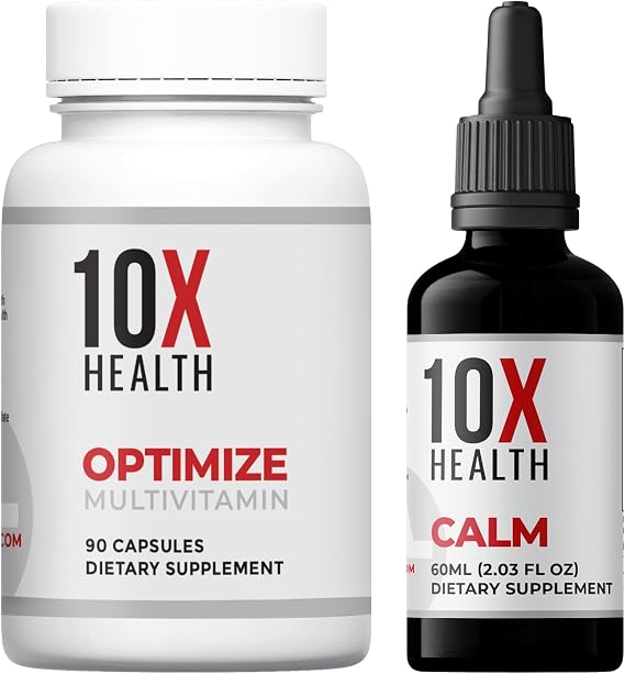 10X Health Methylated Multivitamin - Daily + Calm Kit