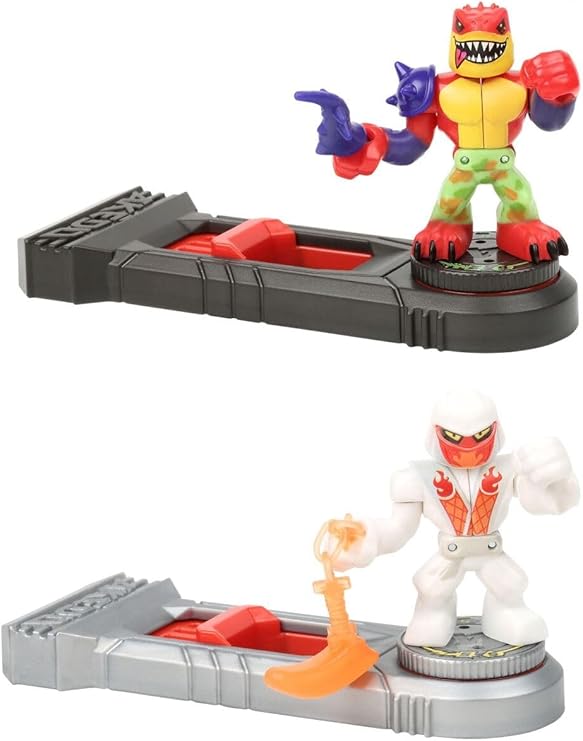 Akedo Ultimate Arcade Warriors Versus Pack - Tailwhip Vs White Wraith, Multicolor (14261) (2 Count)