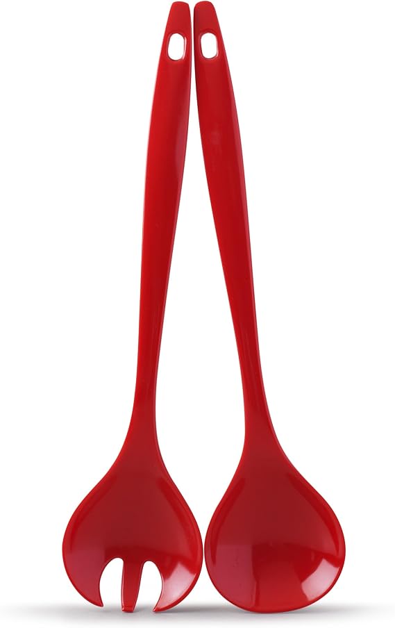 Zeal Salad Servers, Red
