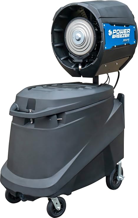 Power Breezer Max+ Evaporative Cooler/Misting Fan