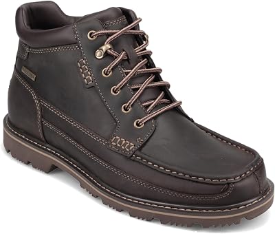 Rockport Mens Gentlemen WP Moc-Toe Mid Chukka Boot