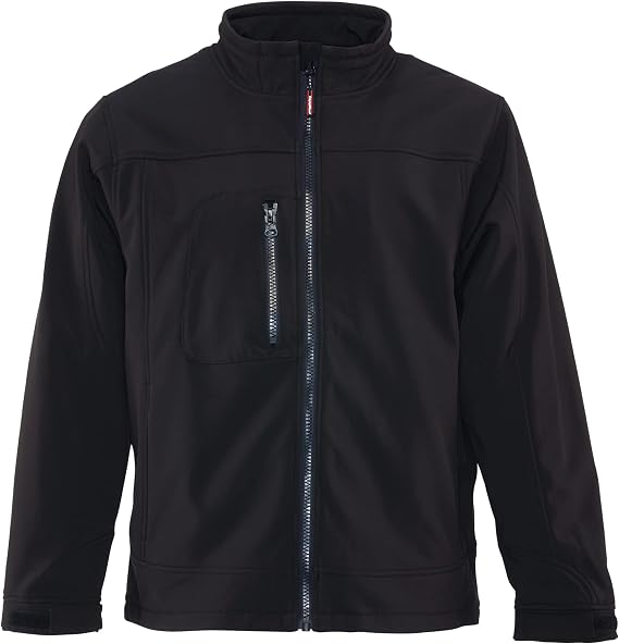 RefrigiWear Mens Water Repellent Softshell Jacket Lightweight Wind Resistant Outdoor Work Coat