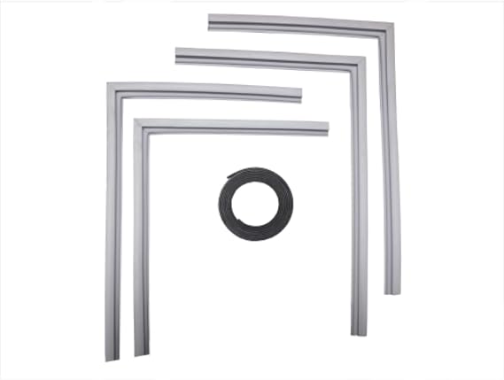 Supco SU2004 Refrigerator Door Gasket Kit, Includes Magnetic Insert Strip - Designed To Fit Most Brands - 36 x 84 Inches