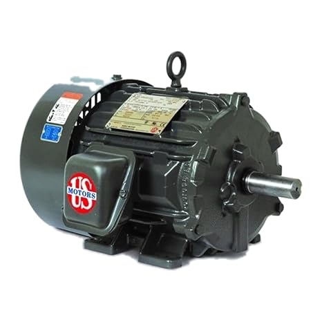 5 hp 1800 RPM 184T Frame 208-230/460V TEFC Nidec Electric Motor # HD5P2E