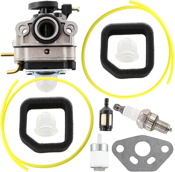 Carburetor for Hyper Tough HY26SST HY26SSTVNM 26cc Trimmer Black Max BM25CSAC BM25SSAC 25cc 2 Cycle Gas Trimmer