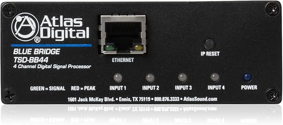Atlas Sound Dsp Audio Processor