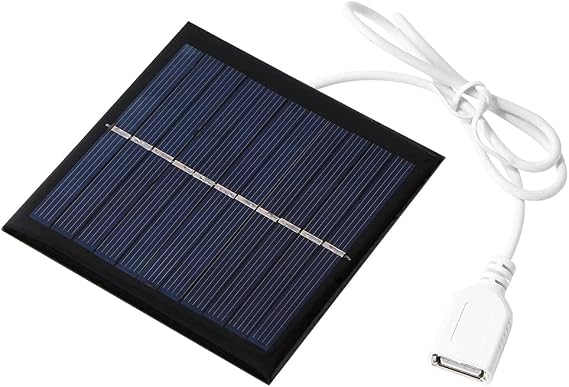 Solar Charger USB Solar Panel Portable Solar Phone Charger for Cell Phone Charger 95X95mm LED Lights