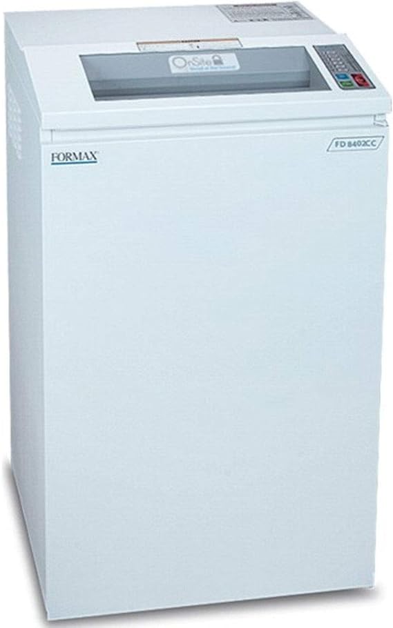 Formax FD 8402CC Office Shredder, Cross-Cut, 20 Sheet Capacity