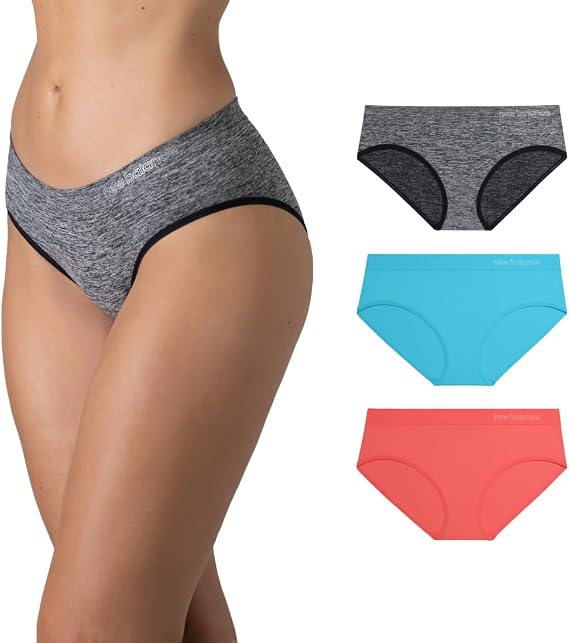 New Balance Womens Performance Hipster 3 Pack