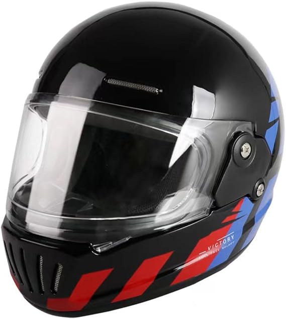 Full Face Integrated Motorcycle Helmet DOTECE Approved Motorbike Helmet Racing Crash Karting Helmets For Adults Men Women With Sun Visor Modular Motocross Racing Helmets
