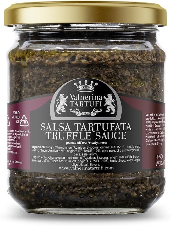 Valnerina Tartufi Truffle Sauce Original Recipe 180 g