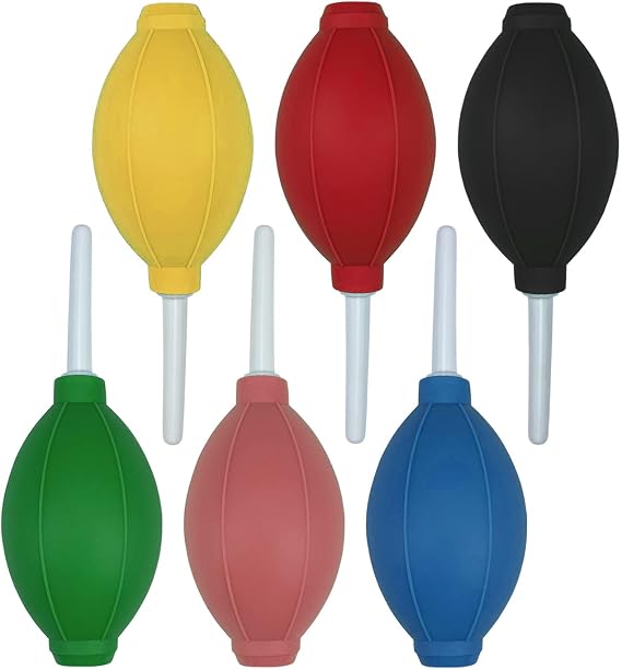 ReArt Ink Air Blower for Alcohol Ink 6 Packs, Ink Paintings Large Size Air Puffer to Manipulate Ink Movement for Card Making, Dispersing Inks, Embossing Crafts
