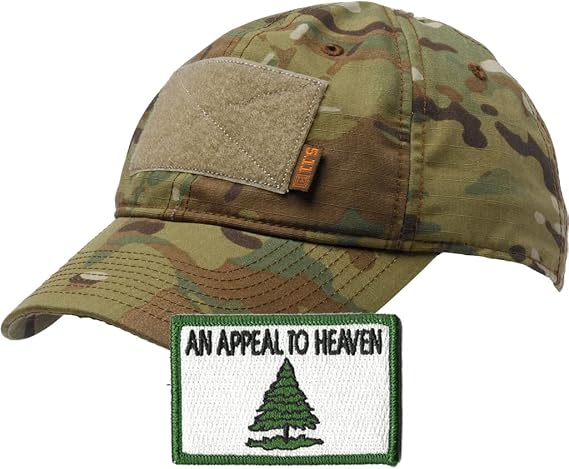 Gadsden and Culpeper 5.11 Flag Bearer Cap Bundle Multicam (Hat & Patch)