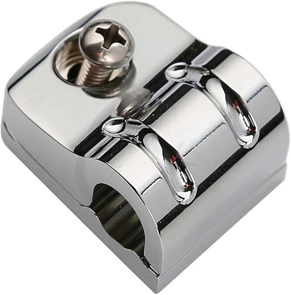 Clutch Cable Clip for Harley Softail Deluxe Slim FLSTF 2000-2018 Chrome | Chrome Clutch Cable Clip for Softail Deluxe Slim Models